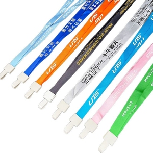 Lanyards Personalizados al por Mayor de Primera Calidad, 70, 80, 90 CM, con Logotipo y Color Personalizados, Lanyard para Profesores, Lanyard Tejido para Uso Diario - Product Image 1