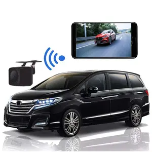 Camera An Ninh HD WiFi Cho Xe Hơi Camera Gương Chiếu Hậu Xe Cộ Camera Mini Không Dây