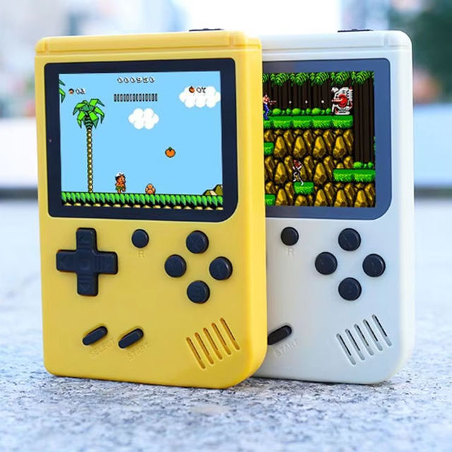 400 in 1 Handheld Video Game Console Portable 2.4 Inch Display Classic Retro Game Player Box Joystick for Kids Children Gifts