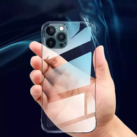IPhone 14 15 için Weview temizle ince sert bilgisayar kasası Pro Max Ultra ince çerçevesiz yüksek şeffaf kılıf
