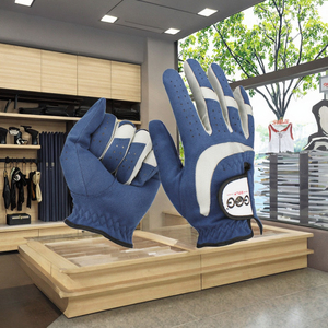 Gant de golf pour homme Efunist, main gauche, respirant, vert, maille 3D haute performance, antidérapant, microfibre, gants de golf personnalisés pour le sport - Product Image 3