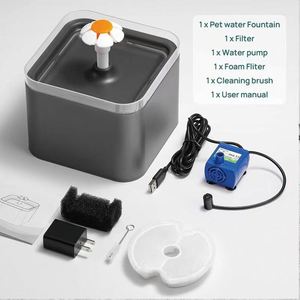 2025 Automatic Pet Water Fountain for Cats and Small Dogs with LED <b>Light</b> 67oz/2.1L Ultra Quiet Cat Drinking Fountain with Filter - Product Image 4