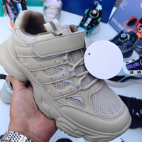 Chaussures de sport d'occasion en gros : baskets respirantes à lacets, plates et décontractées