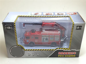 KDW سبيكة إطفاء الحريق لعبة مجسمة 1/50 مقياس دييكاست مدينة الطوارئ الانقاذ النار مركبة الهندسة اللعب شاحنة - Product Image 6