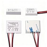 Interrupteur intelligent pour miroir Antmade 12V, à succès, avec variateur tactile à couleur réglable, 12W, en ABS, IP, autre