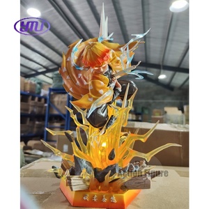 Statuette da Collezione all'Ingrosso 30CM, <span class=keywords><strong>Figure</strong></span> GK di Tomioka Giyuu, Tanjirou, <span class=keywords><strong>Nezuko</strong></span>, Zenitsu, Action <span class=keywords><strong>Figure</strong></span> in PVC da Anime - Product Image 4