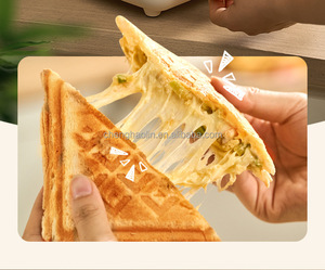 Plancha Multifuncional Seis en Uno con Placas Intercambiables para Sándwiches, Waffles y Donuts - Product Image 6