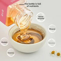 Miel de litchi naturel, miel premium au goût de fruits frais pour la maison et la préparation de boissons