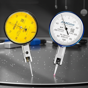 Indicador de Mostrador de Alavanca de Alta Precisão 0.01/0.001 com Rotação de 180 Graus, Micrômetros para Medição Industrial - Product Image 1