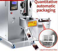 Machine automatique haute vitesse de remplissage et de scellage de liquides pour bâtonnets glacés et sucettes glacées, pour l'industrie alimentaire, avec scellage arrière à hauteur étendue