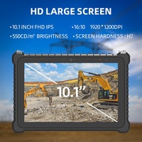 256G Ip65 Android Tablet resistente 10,1 pulgadas 1920*1200 pantalla táctil Tablet PC resistente Usb tipo C Panel táctil Tablet PC resistente