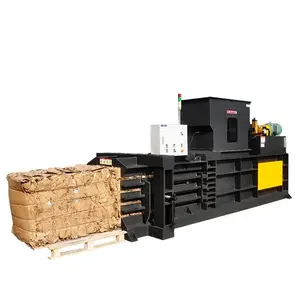 JEWEL Wholesale cardboard baler Machine horizontal Baler Semi-automatic compactor for recycling Carton and occ waste Paper