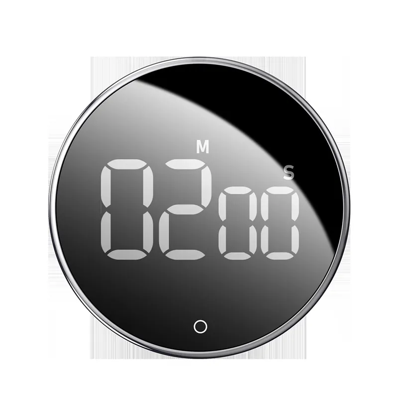 Rotating Countdown Magnetic Electronic Timing Alarm Clock Simple Creative Fitness Countdown Kitchen Timer