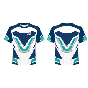 เสื้อผ้ารักบี้คุณภาพสูงเสื้อเจอร์ซี่แห้งเร็วทนทานระบายอากาศได้ดีดีไซน์สวยหรู - Product Image 1