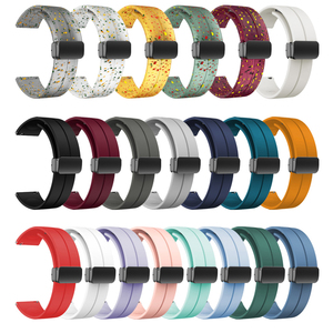 Schick 20 22mm Magnetic D uckle or y For AWEI I alal/ alalaxy atatch/Fo mazmazfit mazR ip/Farmin iliilicono racracelet trampa - Product Image 1