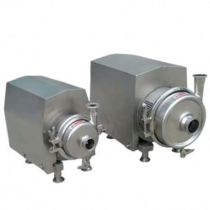 Pompe centrifuge sanitaire de transfert liquide de catégorie comestible de moteur de l'acier inoxydable SS316L ABB - Product Image 5