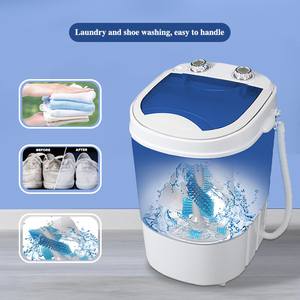휴대용 플라스틱 싱글 욕조 전기 의류 세탁기 신발 세탁기 미니 세탁기 - Product Image 2