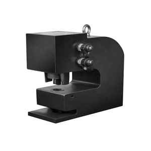 Punzonadora hidráulica portátil de tres lados con tres ranuras, Motor de maquinaria metalúrgica de metal de acero de la serie 100/80/150/200 - Product Image 1