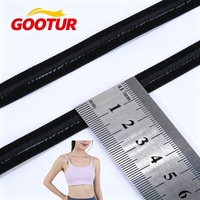 Bande élastique antidérapante en silicone 10 mm, sangle d'épaule en polyester et élasthanne pour soutien-gorge de sport et lingerie, bande de tissage très extensible
