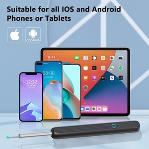 วัสดุ TPU ไร้สาย รองรับ WIFI กล้องเอ็นโดสโคปความละเอียดสูง ที่แคะหูอัจฉริยะ เครื่องมือทำความสะอาดหูแบบมืออาชีพ สำหรับอุตสาหกรรม - Product Image 4