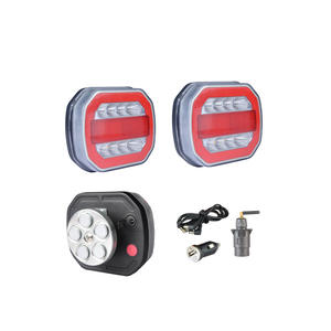 Kits de lumière de remorquage magnétique de <span class=keywords><strong>remorque</strong></span> sans fil Dc12v 24v, feu arrière Led pour <span class=keywords><strong>remorque</strong></span> de camion, <span class=keywords><strong>remorque</strong></span> sans fil magnétique - Product Image 2