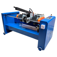 Machine à chanfreiner pneumatique automatique à double tête modèle 50 pour tubes longs – Équipement de traitement spécialisé pour tubes métalliques longs