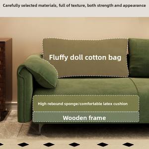 Sofá <span class=keywords><strong>de</strong></span> sala <span class=keywords><strong>de</strong></span> estar económico: sofá <span class=keywords><strong>de</strong></span> tela <span class=keywords><strong>de</strong></span> línea recta perezoso con orejas <span class=keywords><strong>de</strong></span> <span class=keywords><strong>elefante</strong></span> <span class=keywords><strong>de</strong></span> 2/3 plazas - Product Image 5