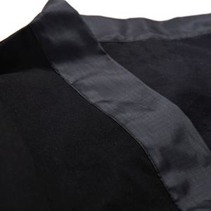 Wholesale Japanese Short Sleeves V-neck Zipper up <b>Jackets</b> Male Front Pockets <b>Kimono</b> Streetwear Lightweight Windbreaker - Product Image 2