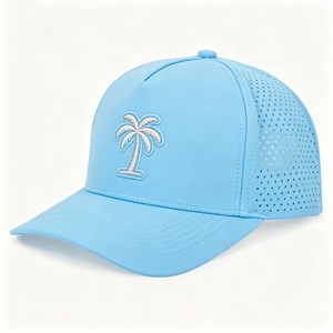 Customized 100% Cotton 6-Panel <b>Flat</b>-Brim <b>Hats</b> Embroidered Logos Hip-Hop DIY Street Dance Fashionable Trendy Unisex Summer Caps - Product Image 1
