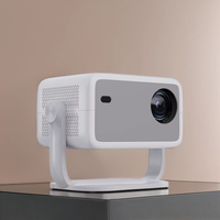 Mini projecteur LED LCD portable, nouveau Full HD 1080P 4K, correction automatique de la distorsion trapézoïdale, Android, cinéma maison intelligent, éducation, entreprise, stéréo 5W