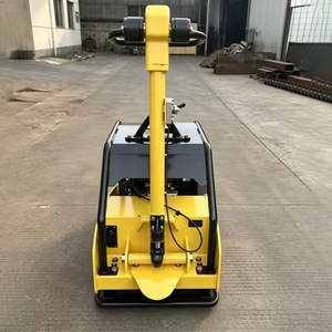 Compacteur à plaques vibrantes à double excentricité Honda pour asphalte, gazon et routes, couleur jaune - Product Image 4
