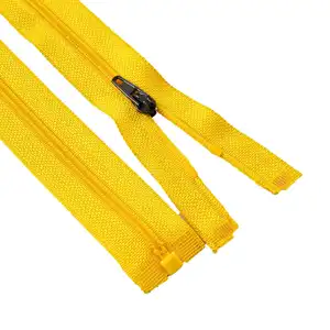 Thân Thiện Với Môi Chất Lượng Cao Nhà Máy Bán Buôn Giá 3 #5 #8 #10 # Nylon Zip Hai Mảnh Quần Set Dây Kéo Cho Quần Áo