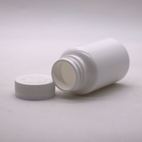 60ml/100ml/150ml/200CC HDPE bouteille d'emballage de soins de santé vide en plastique vitamine complément nutritionnel comprimé pilule capsule médecine
