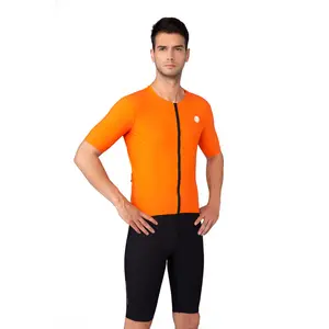 Sesuaikan atasan pakaian bersepeda bermerek, pemasok pakaian pelindung pengendara sepeda bersepeda