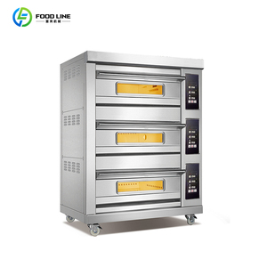 <span class=keywords><strong>Four</strong></span> à pain commercial électrique à trois niveaux et trois plateaux pour boulangerie, idéal pour la cuisson du pain au levain et des pains <span class=keywords><strong>de</strong></span> mie, haute puissance - Product Image 5