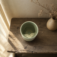 Vase de table en céramique rustique Wabi-sabi ARM LVG, marbre nordique, fait main, cylindrique, décoration de luxe pour la maison, récipient floral design