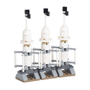 MOC2045-bloques de construcción MOC de la serie Movie para niños, juguete educativo de bloques de construcción DIY con 3 figuras de acción de vaporadores de humedad del desierto, 90 piezas - Product Image 6