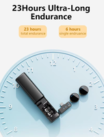 Mini microphone sans fil pour créateurs de contenu, micro-cravate 2,4 G Plug-and-Play avec boîtier de charge pour enregistrement vidéo et interviews