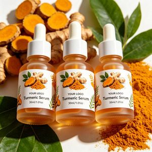 Suero facial de cúrcuma de marca privada para aclarar manchas oscuras y tratamiento de hiperpigmentación al por mayor - Product Image 5