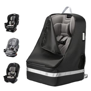 Bolsa de Viaje <span class=keywords><strong>para</strong></span> Asiento de Coche <span class=keywords><strong>para</strong></span> Bebés Compatible con <span class=keywords><strong>Graco</strong></span> - Ligera, Portátil, Plegable, de Poliéster, con Cierre de Cremallera, Diseño Unisex <span class=keywords><strong>para</strong></span> Uso en el Aeropuerto - Product Image 1