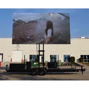 Remorque d'affichage LED extérieur Jode P4.81 pour signalisation routière, écran publicitaire mobile - Product Image 6