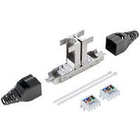 LiYuan LSA LAN Conector de cable de montaje de campo CAT 7 Funda antiplegable Conector de enchufe de terminación de campo RJ45