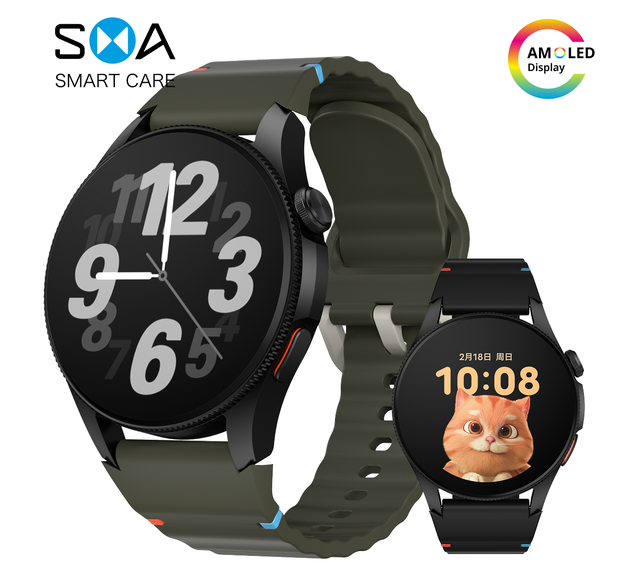 GPS Smartwatch for men fashion design high quality 3ATM Outdoor running cycling
