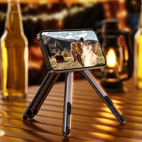 Nouveau support magnétique 3-en-1 pour ordinateur portable, réglable sur 8 niveaux, pliable et portable, support de téléphone et tablette pour bureau et voyage