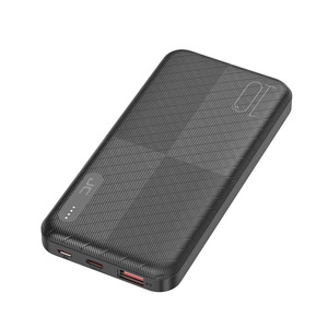 Batería Externa Ultra Delgada de 10000 mAh con Luz LED, 22.5W, Carga Súper Rápida, 5 Puertos USB, Diseño de Contenedor para Exteriores, PD35 - Product Image 1