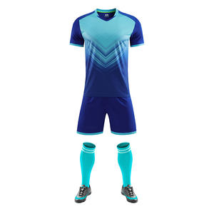 OEM Custom Wholesale Infants <b>Toddlers</b> Unisex <b>Football</b> Uniform Shirts Heat-Transfer Printed Spandex/Cotton Short Sleeve Soccer - Product Image 1