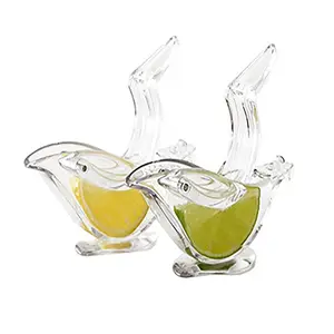 Amazon hot Portable Hand Juicer for Lemon and Lime Best seller Fruit Juice Squeezer lemon squeezer bird glass