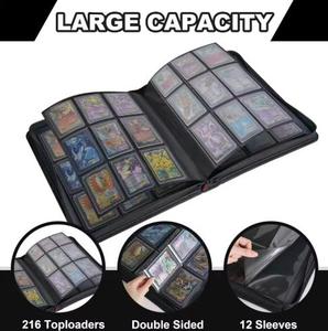 Porte-cartes de luxe avec pochettes transparentes pour l'affichage des cartes MTG, Pokémon et de sport - Product Image 6