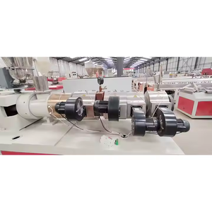 Máquina extrusora de paneles de mármol artificial de PVC usada, línea de producción de paneles de láminas de mármol UV de PVC - Product Image 6