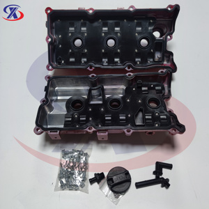 Aluminio para <span class=keywords><strong>2003</strong></span>-2008 Nissans <span class=keywords><strong>350Z</strong></span> cubierta de válvula lateral derecha 13264-AM610 y 13264-AM600 13270-8J102 y 13270-8J112 (laca roja) - Product Image 4